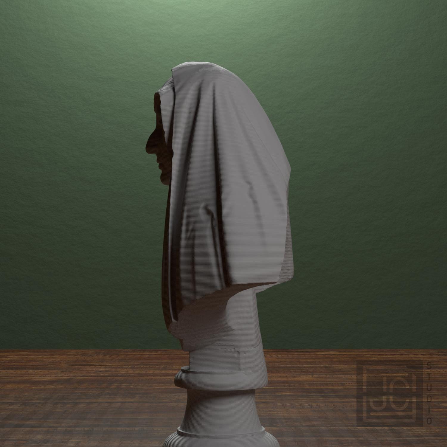 Camilla Barbadori 3D Printed Collectible Bust
