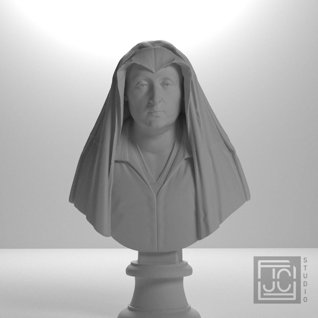 Camilla Barbadori 3D Printed Collectible Bust