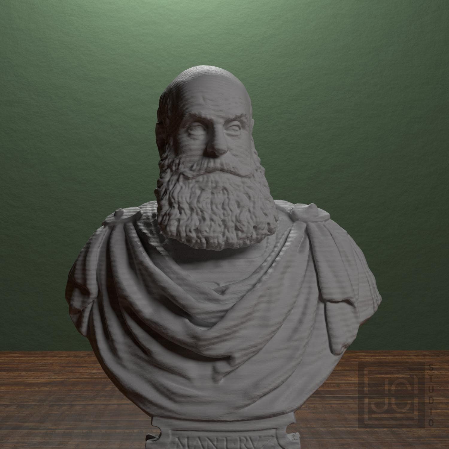 Marcantonio Ruzzini 3D Printed Collectible Bust