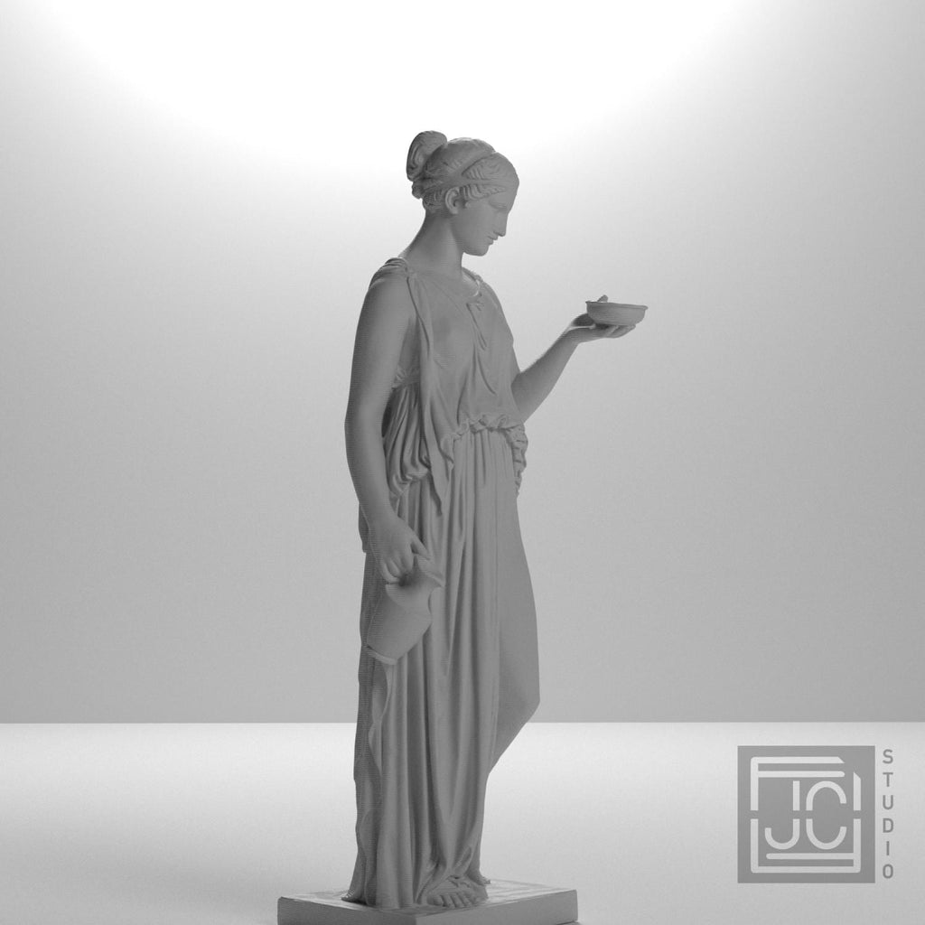 Hebe 3D Printed Classical Sculpture