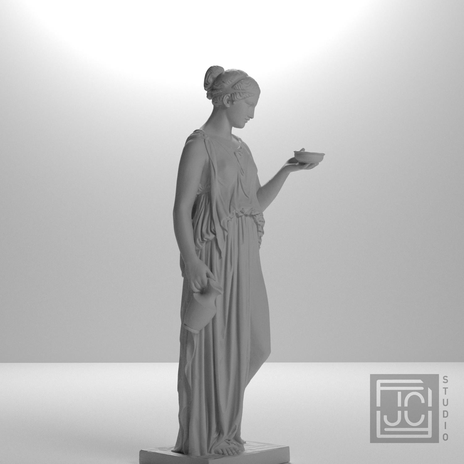 Hebe 3D Printed Classical Sculpture