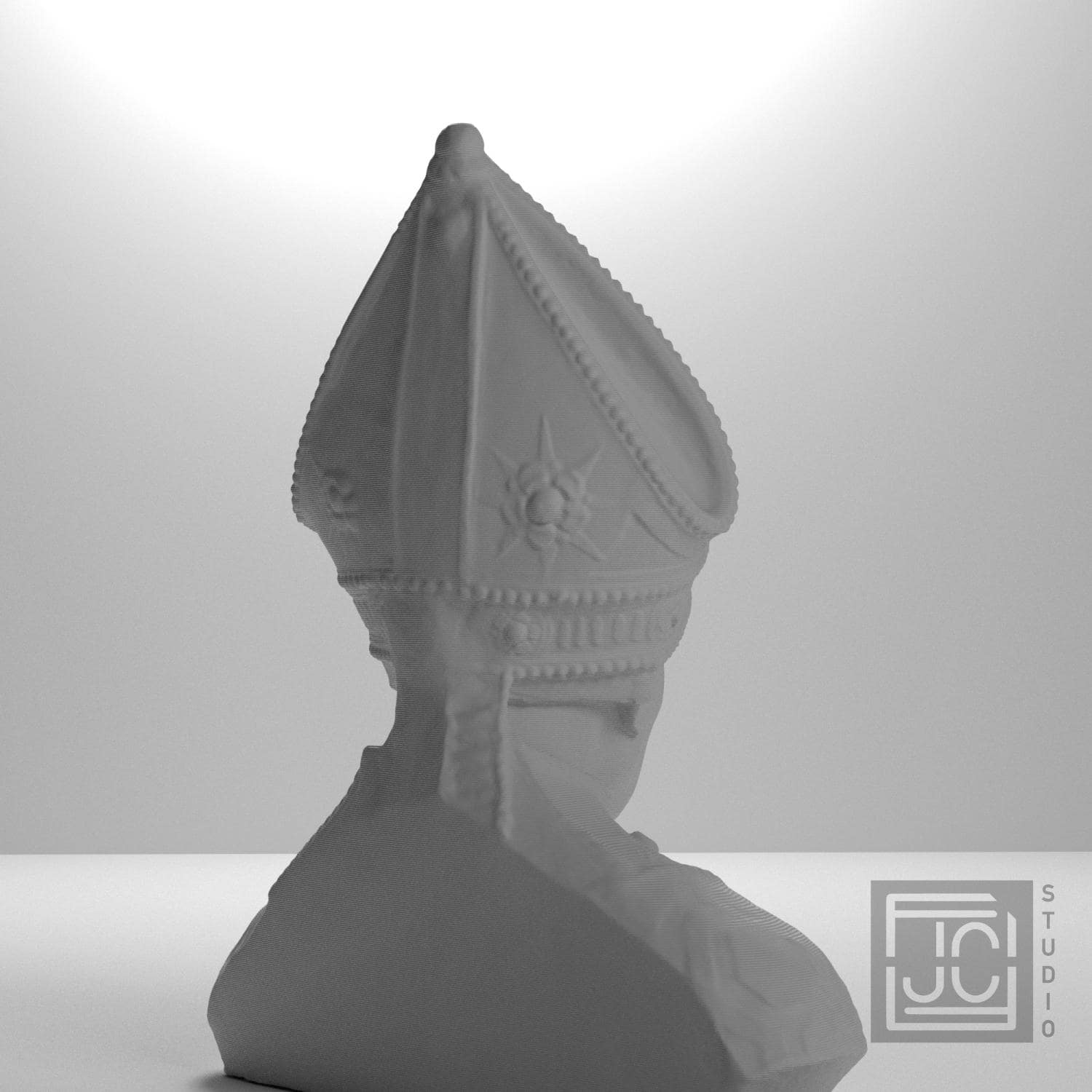 Bishop Leonardo Salutati 3D Printed Collectible Bust
