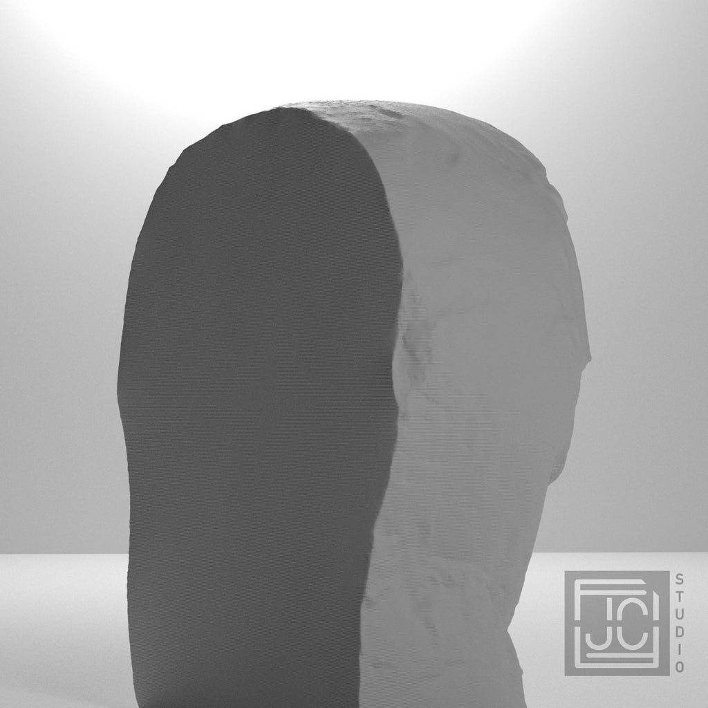 Head of a Wise Virgin 3D Printed Museum Replica