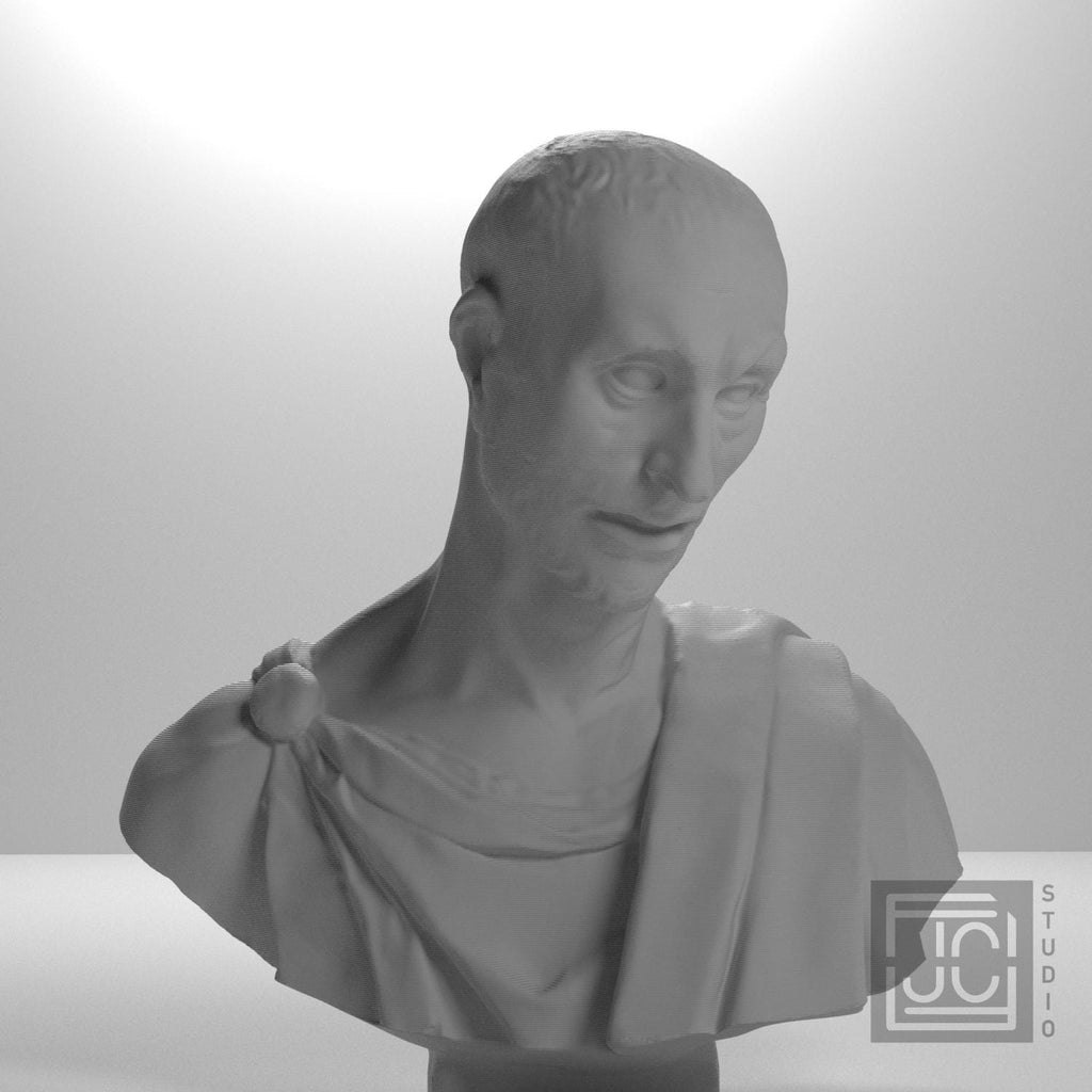Museum Portrait 3D Printed Collectible Bust
