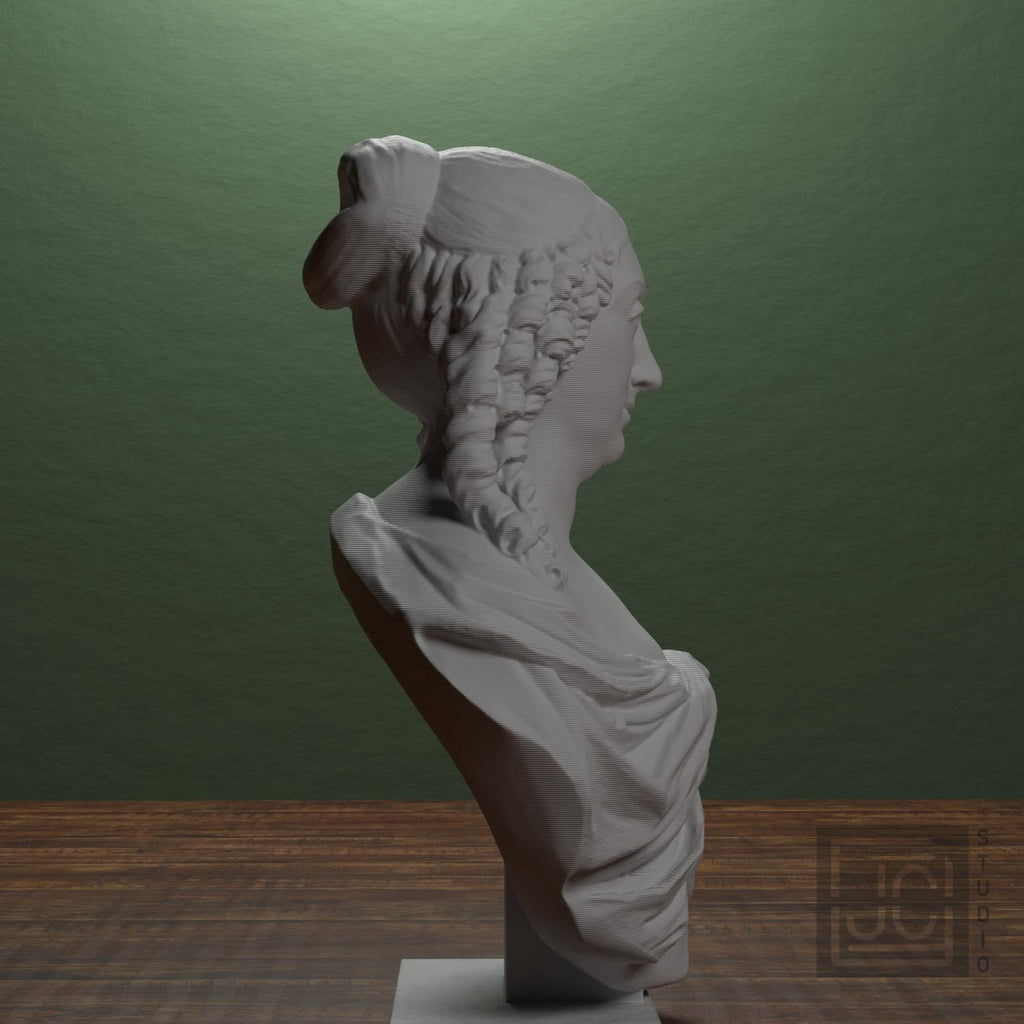 Marie Louise Gonzaga 3D Printed Collectible Bust