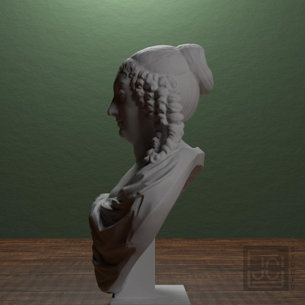 Marie Louise Gonzaga 3D Printed Collectible Bust