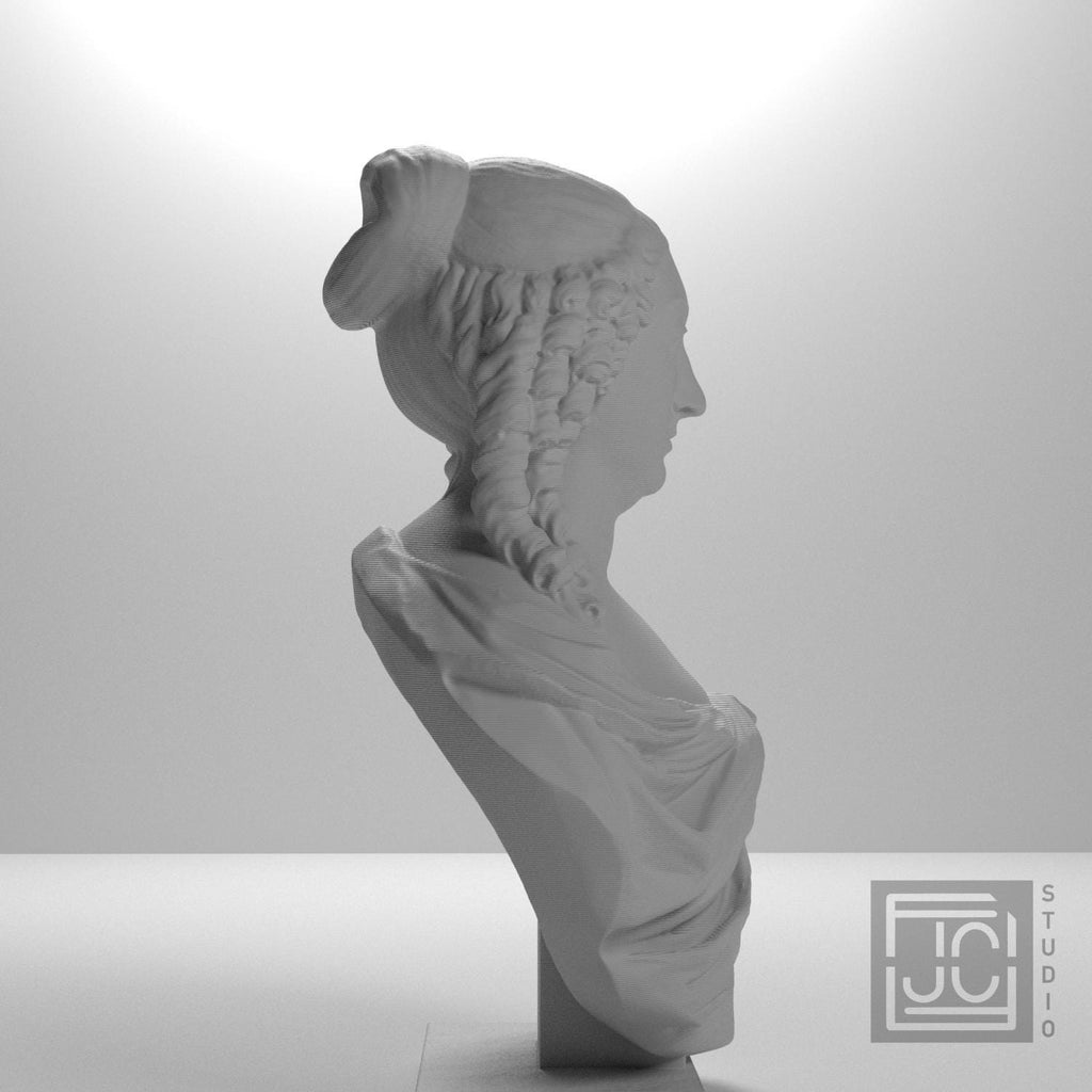 Marie Louise Gonzaga 3D Printed Collectible Bust