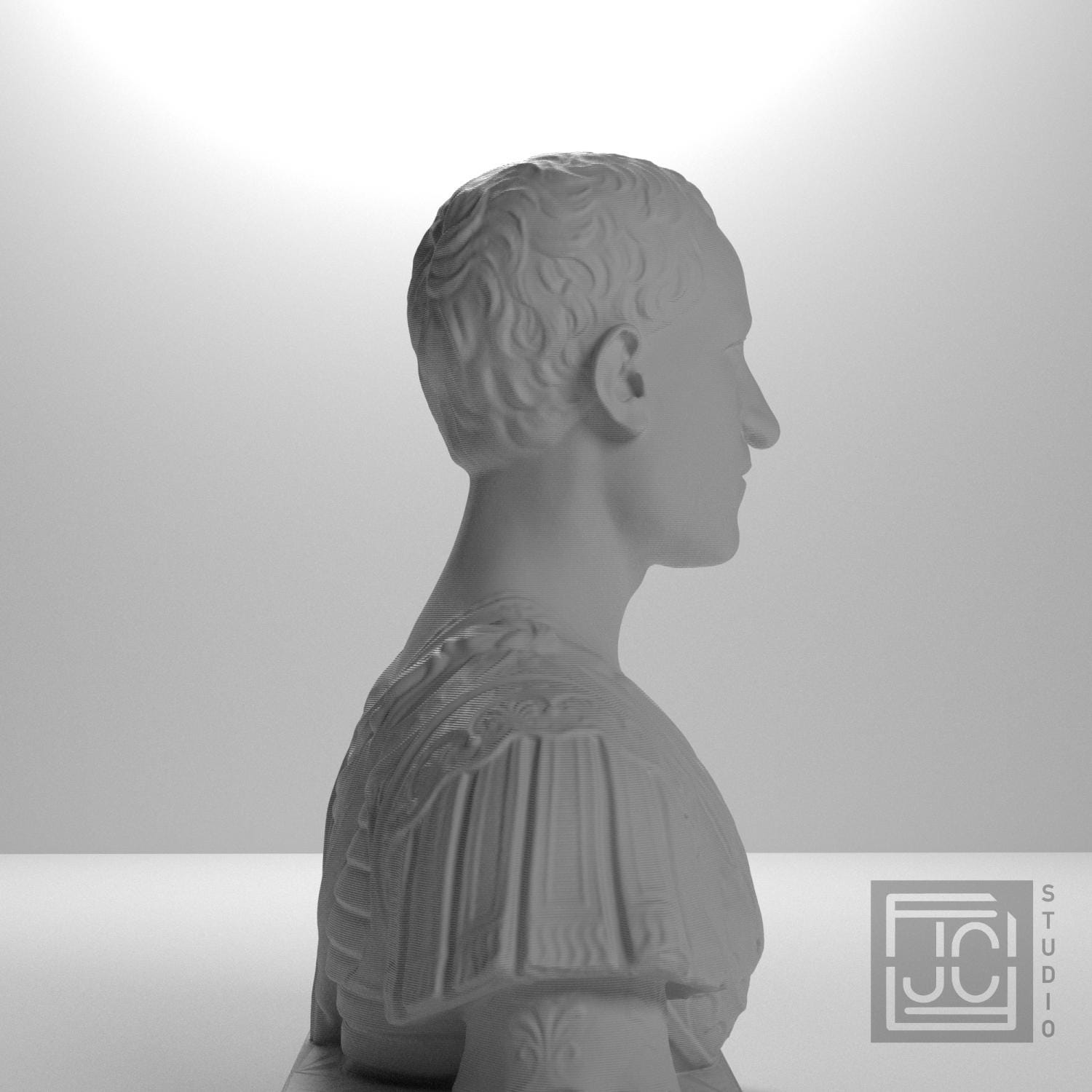 Giovanni di Cosimo de' Medici 3D Printed Collectible Bust