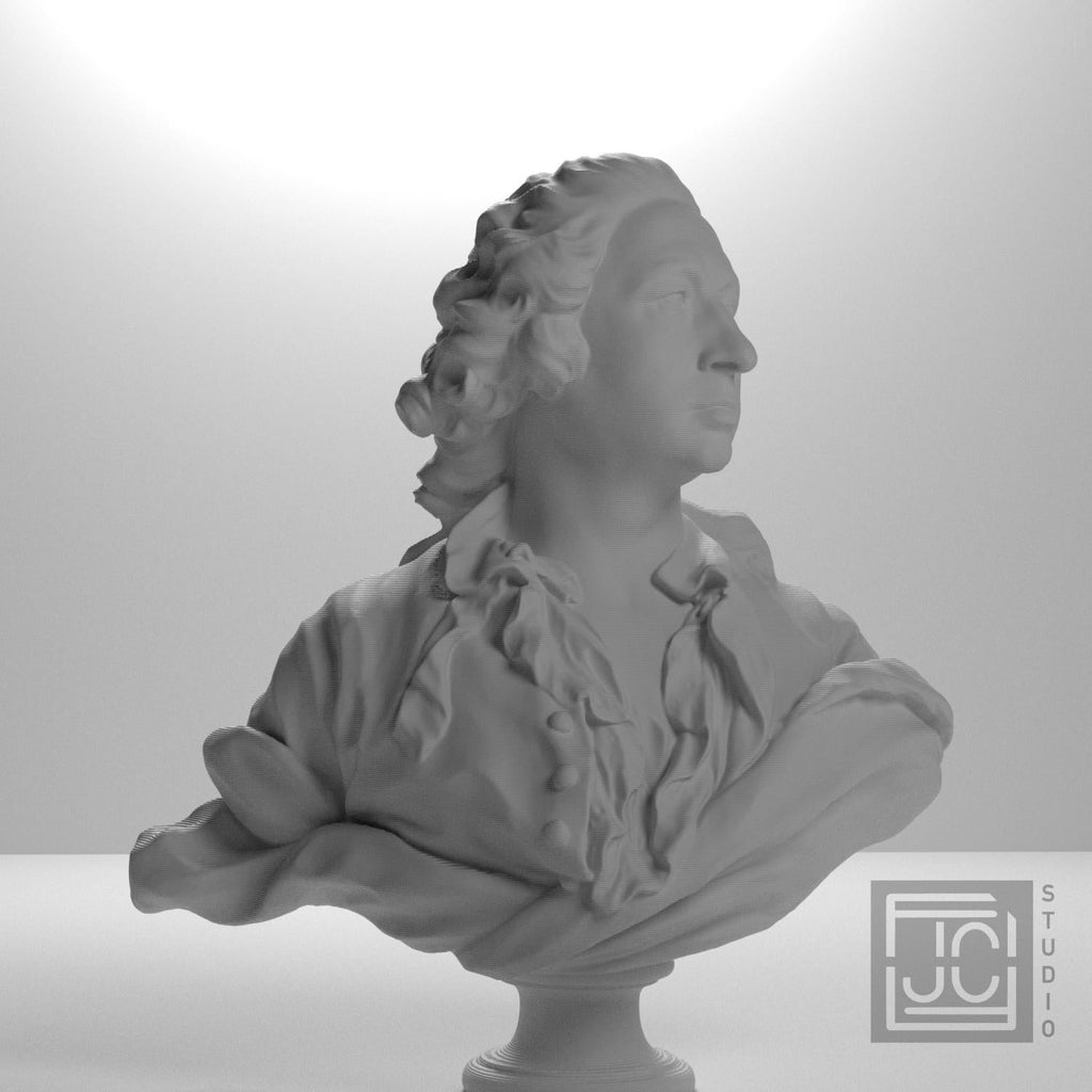C. G. T. Taraval 3D Printed Collectible Bust