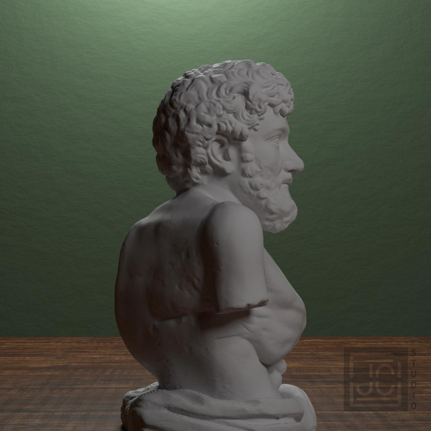 Aesop 3D Printed Collectible Bust