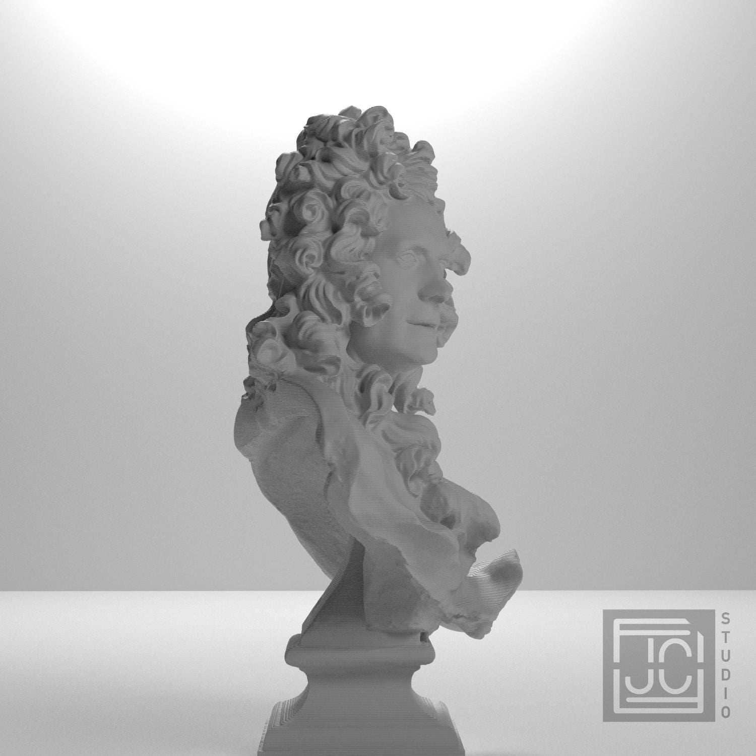 Corneille van Cleve 3D Printed Collectible Bust