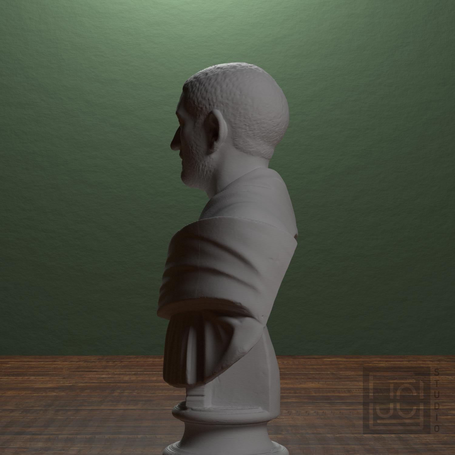 Gordianus Africanus (?) 3D Printed Collectible Bust