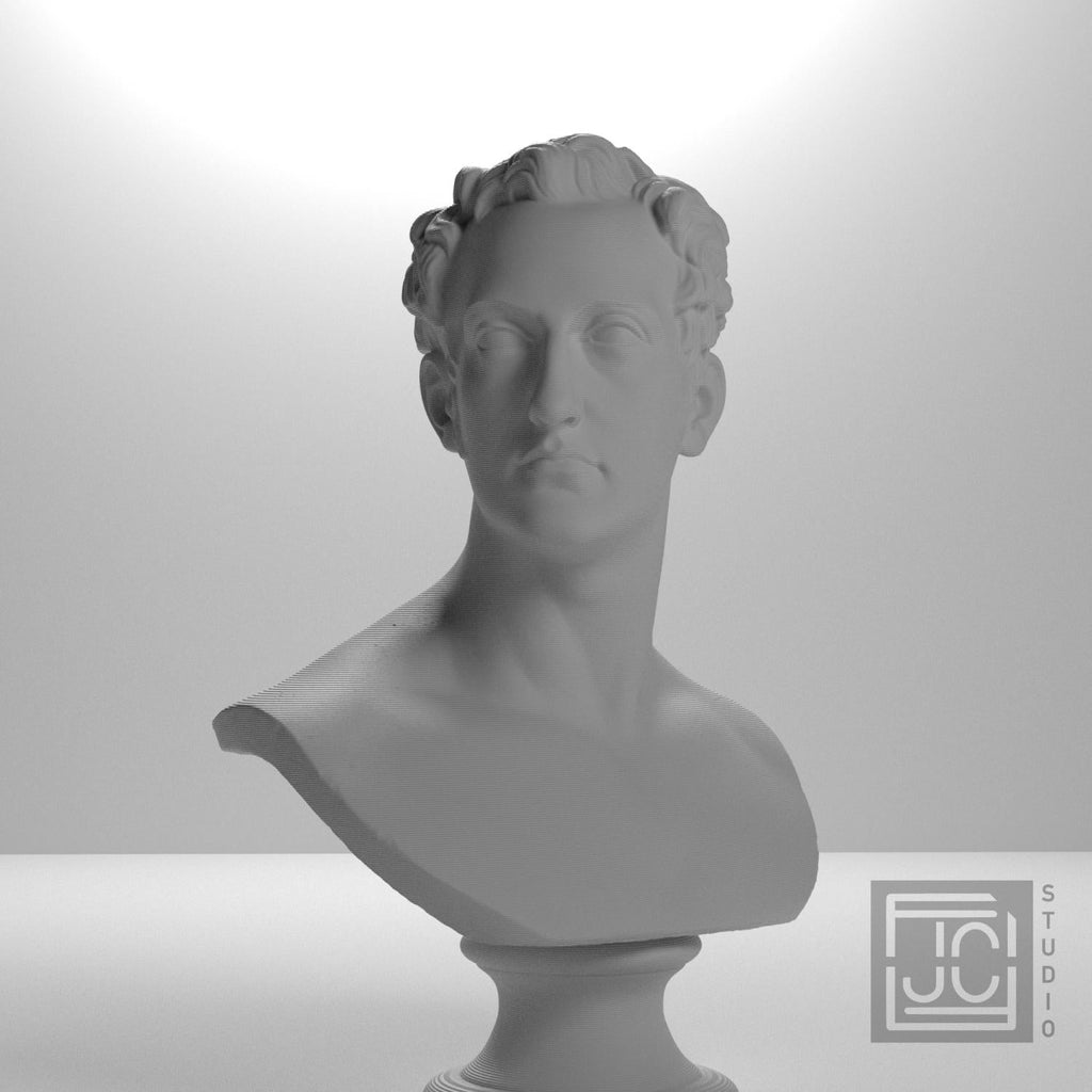 Nicholas I of Russia 3D Printed Collectible Bust