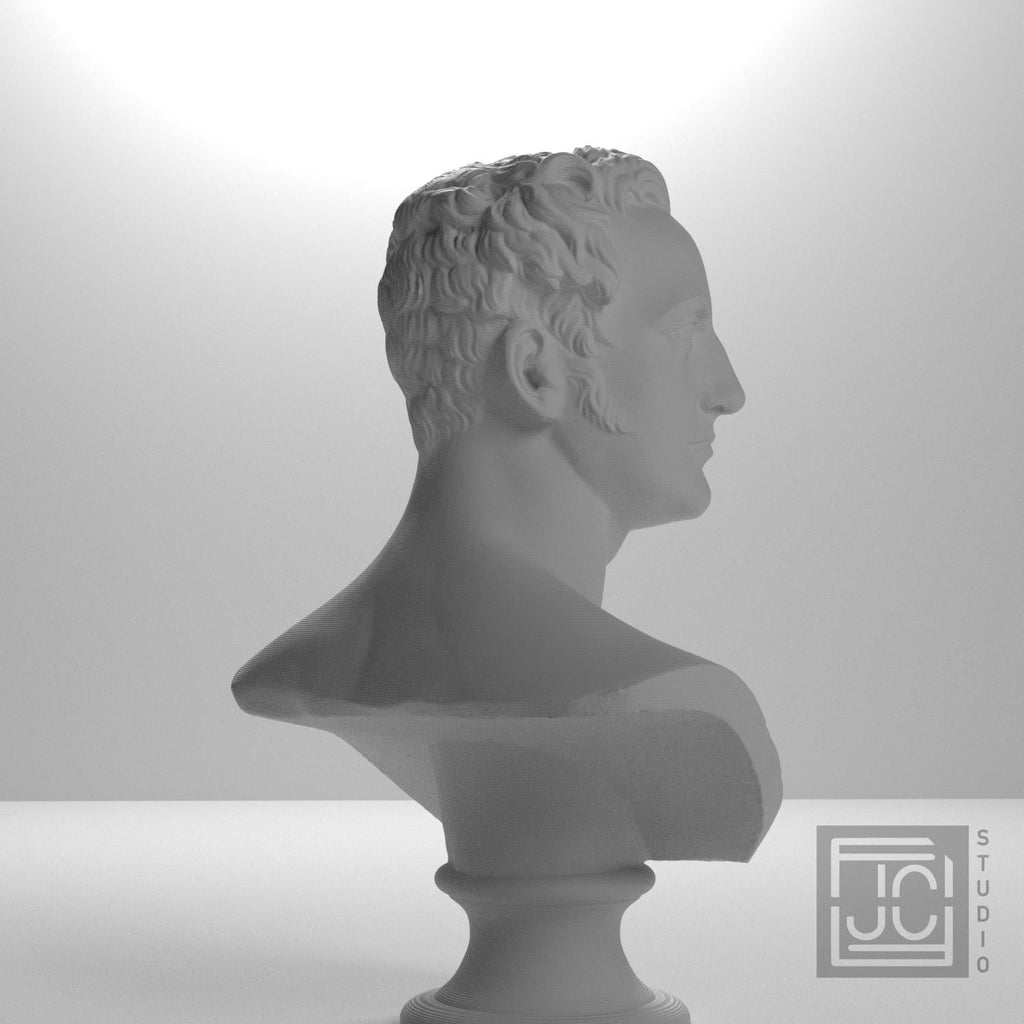 Nicholas I of Russia 3D Printed Collectible Bust