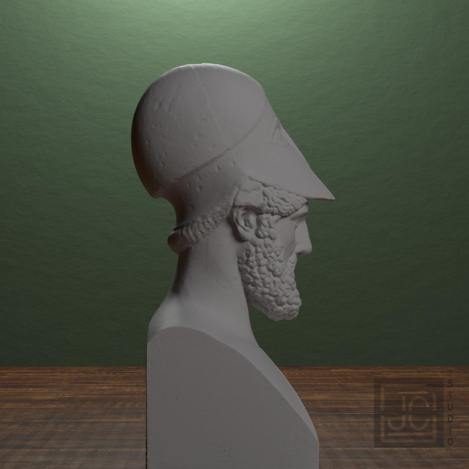 Pericles, Kimon, or Cimon 3D Printed Collectible Bust
