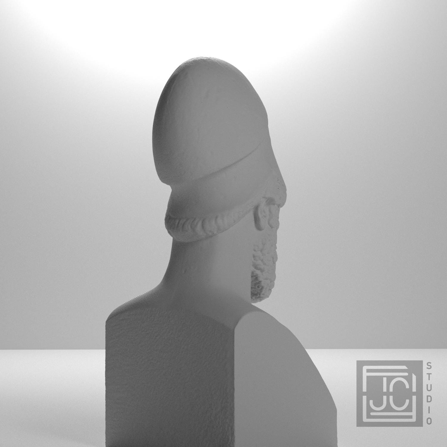 Pericles, Kimon, or Cimon 3D Printed Collectible Bust