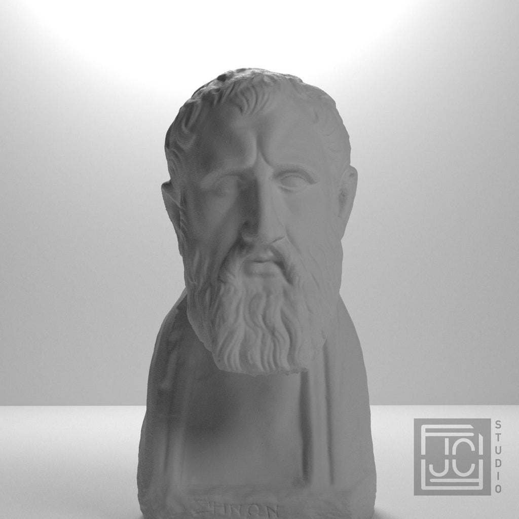 Zeno of Kition 3D Printed Collectible Bust