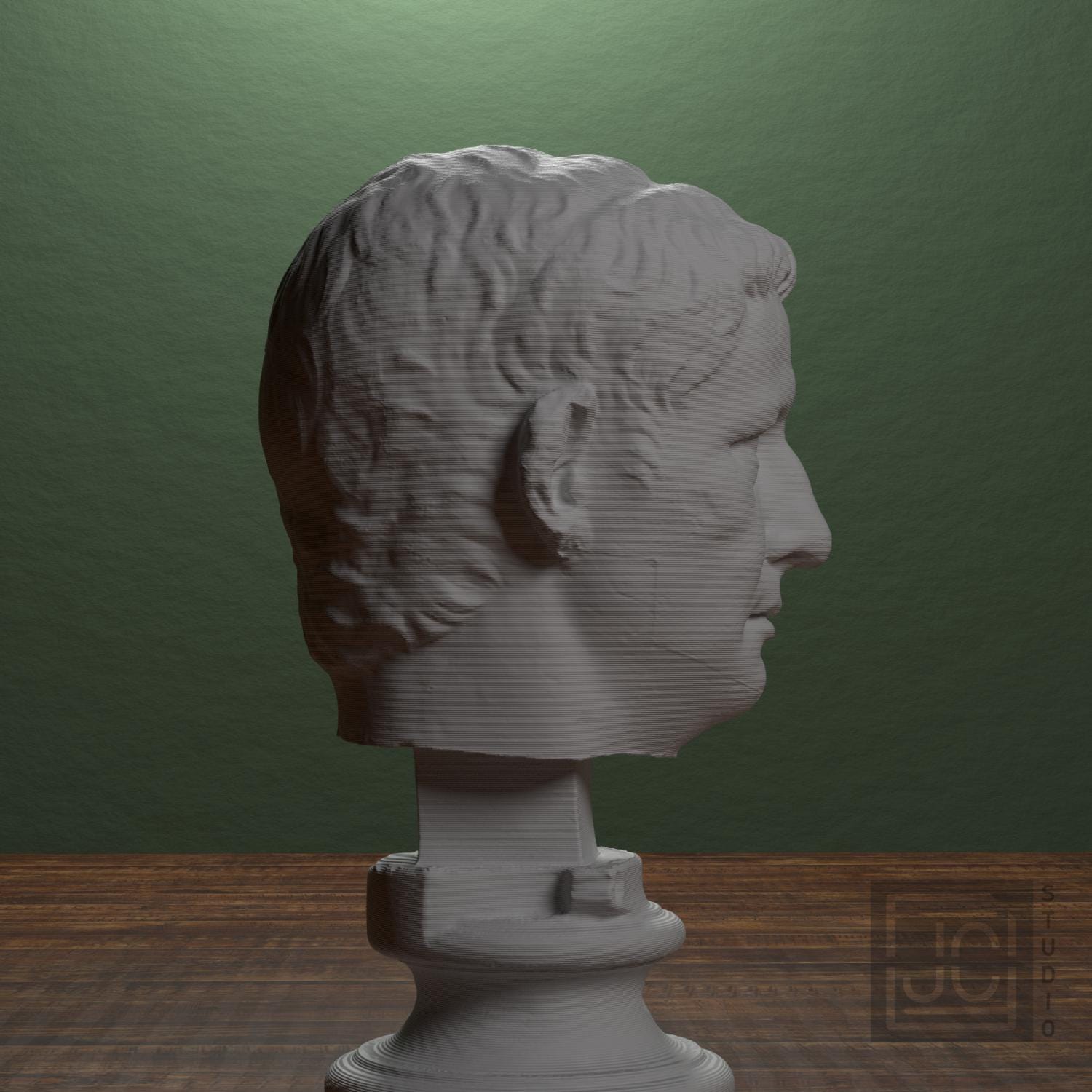 Claudius 3D Printed Collectible Bust