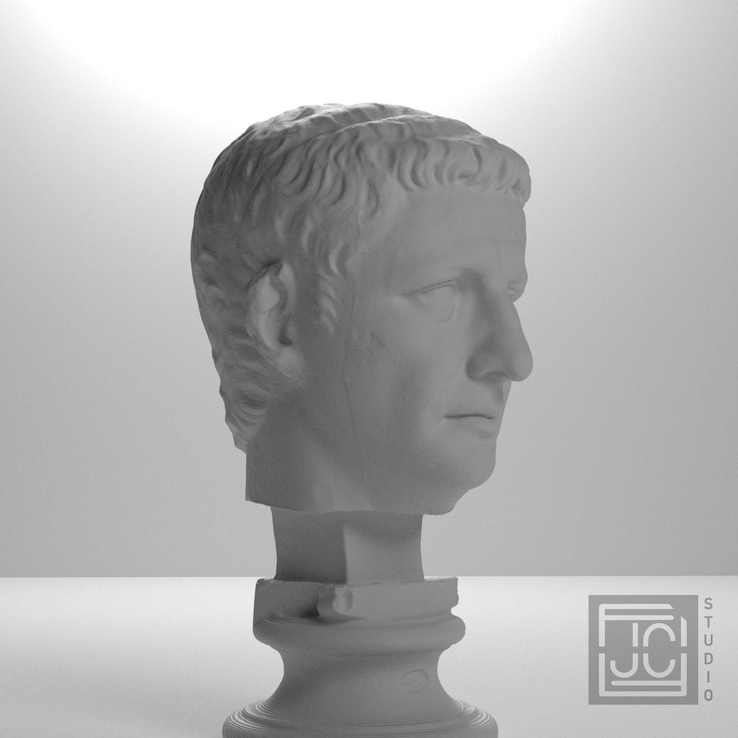 Claudius 3D Printed Collectible Bust