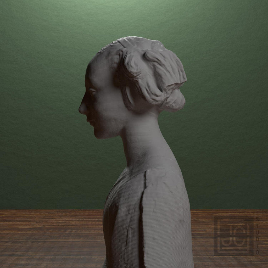 Portrait of a Woman 3D Printed Museum Replica