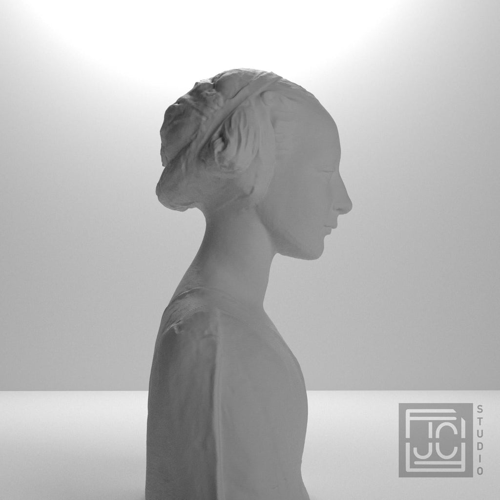 Portrait of a Woman 3D Printed Museum Replica