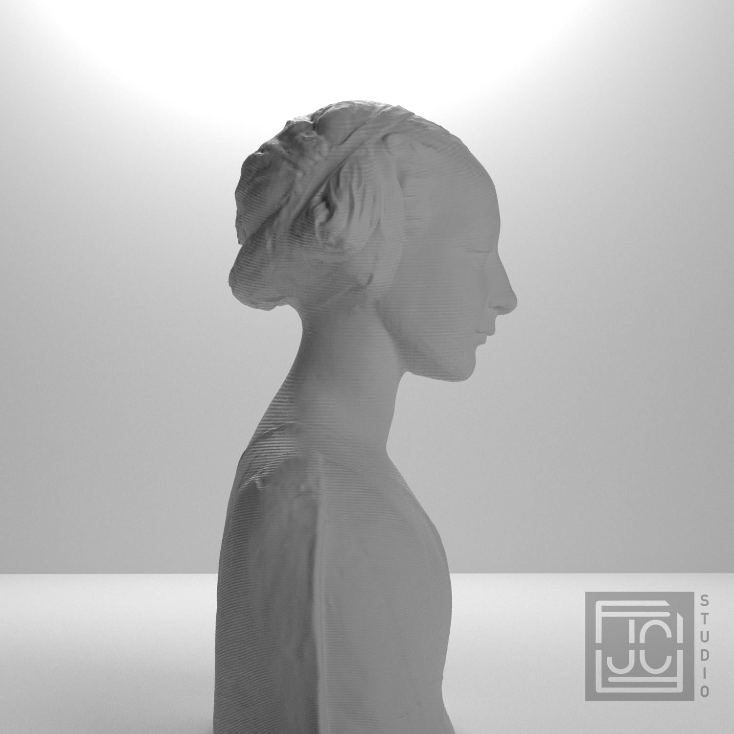 Portrait of a Woman 3D Printed Museum Replica