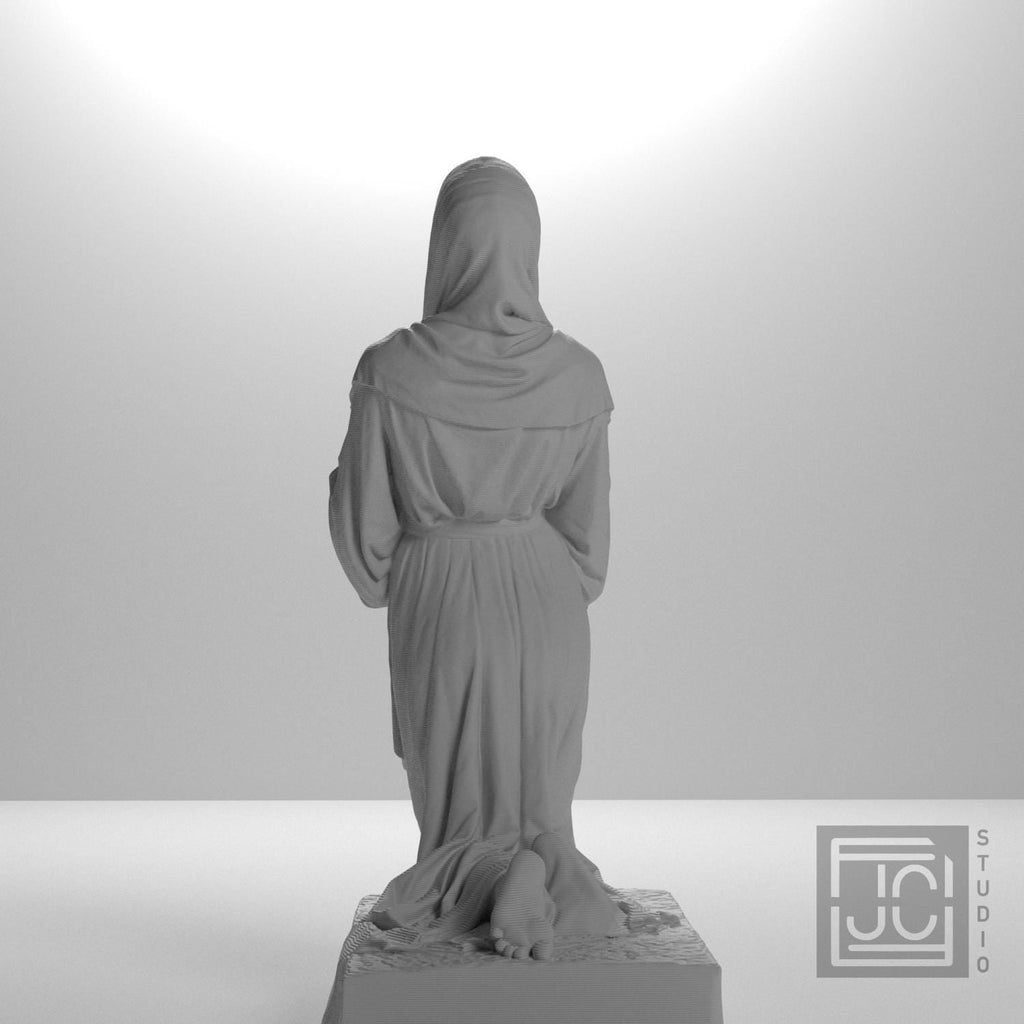 The Annunciation 3D Printed Collectible Sculpture