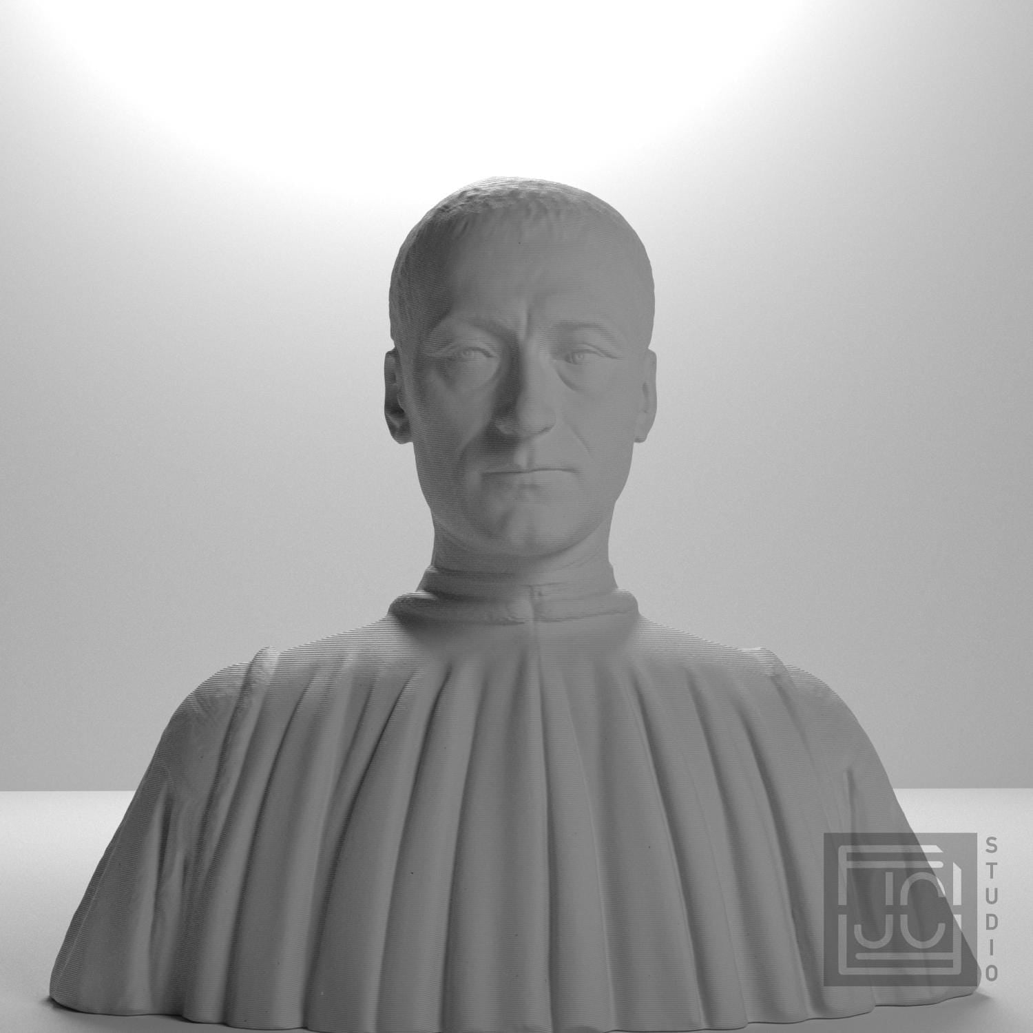 Filippo Strozzi 3D Printed Collectible Bust