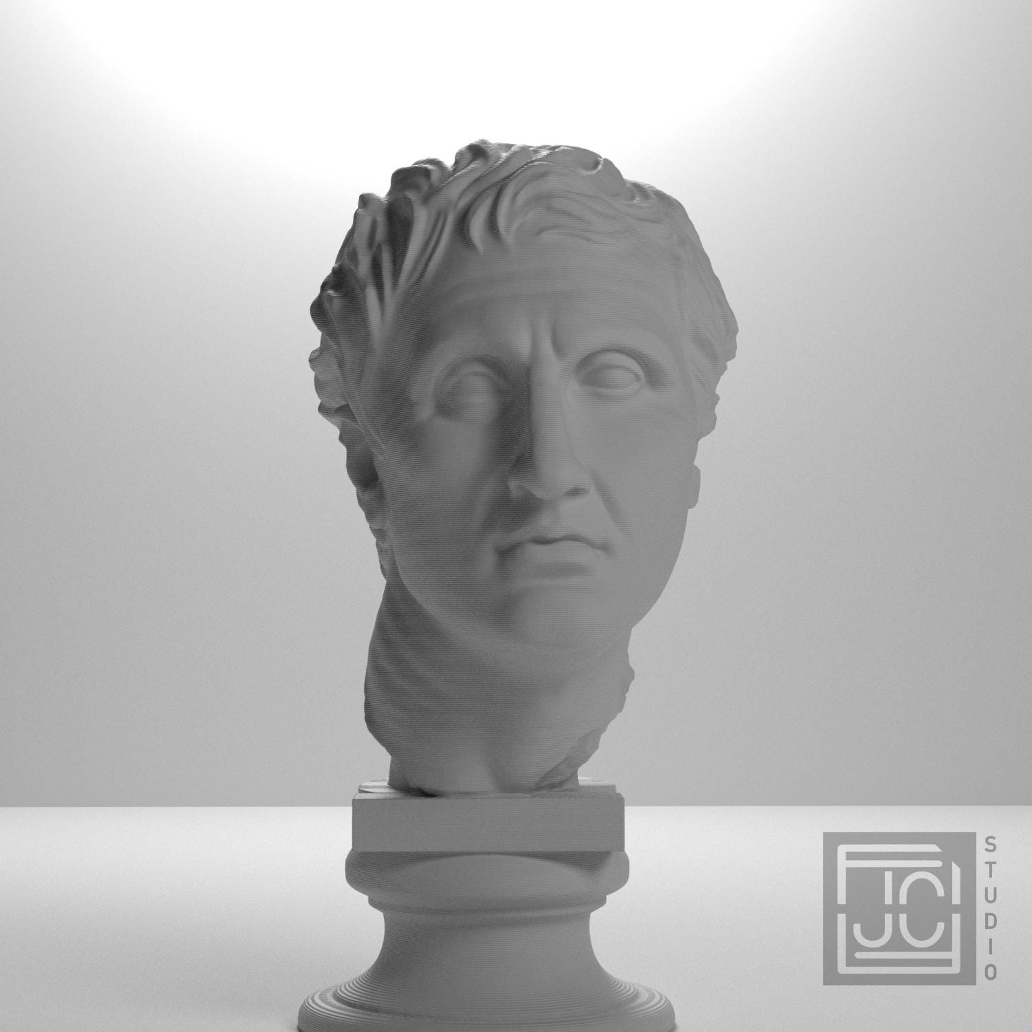 Menander 3D Printed Collectible Bust