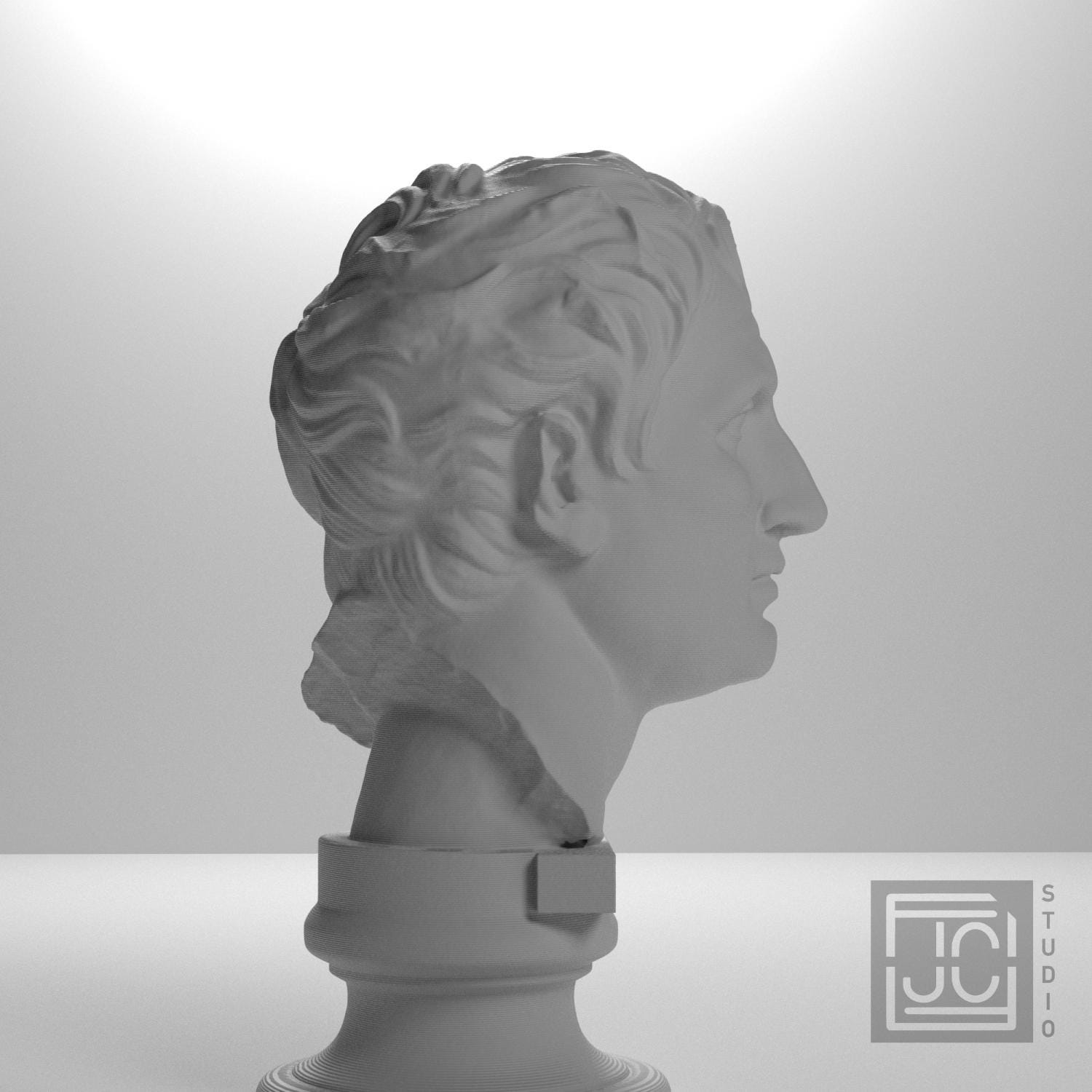 Menander 3D Printed Collectible Bust