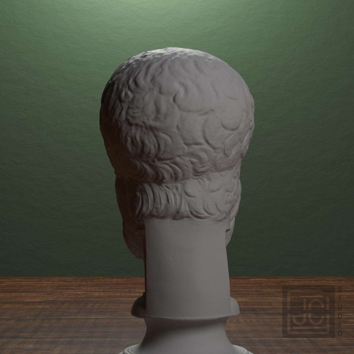 Plato 3D Printed Collectible Bust
