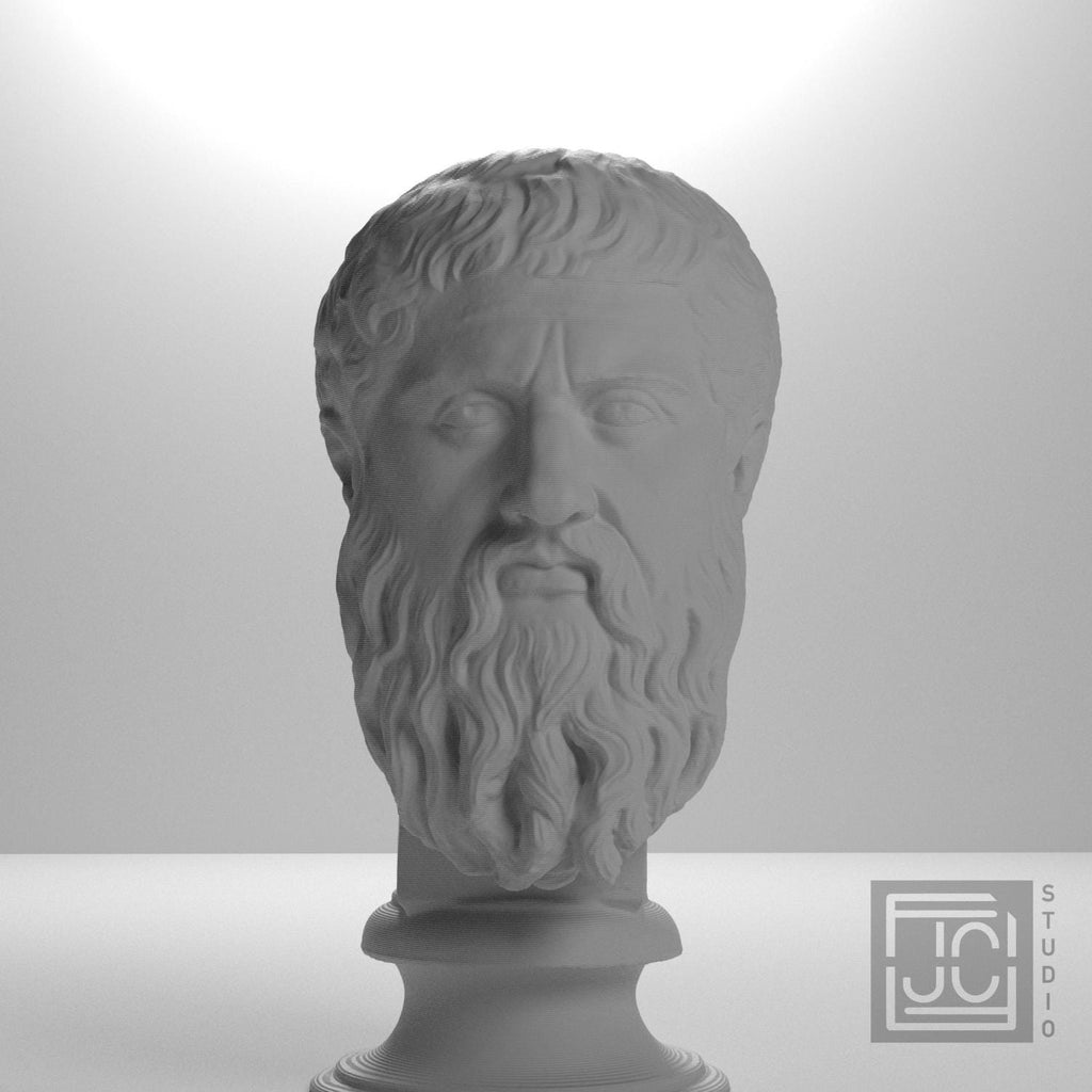 Plato 3D Printed Collectible Bust