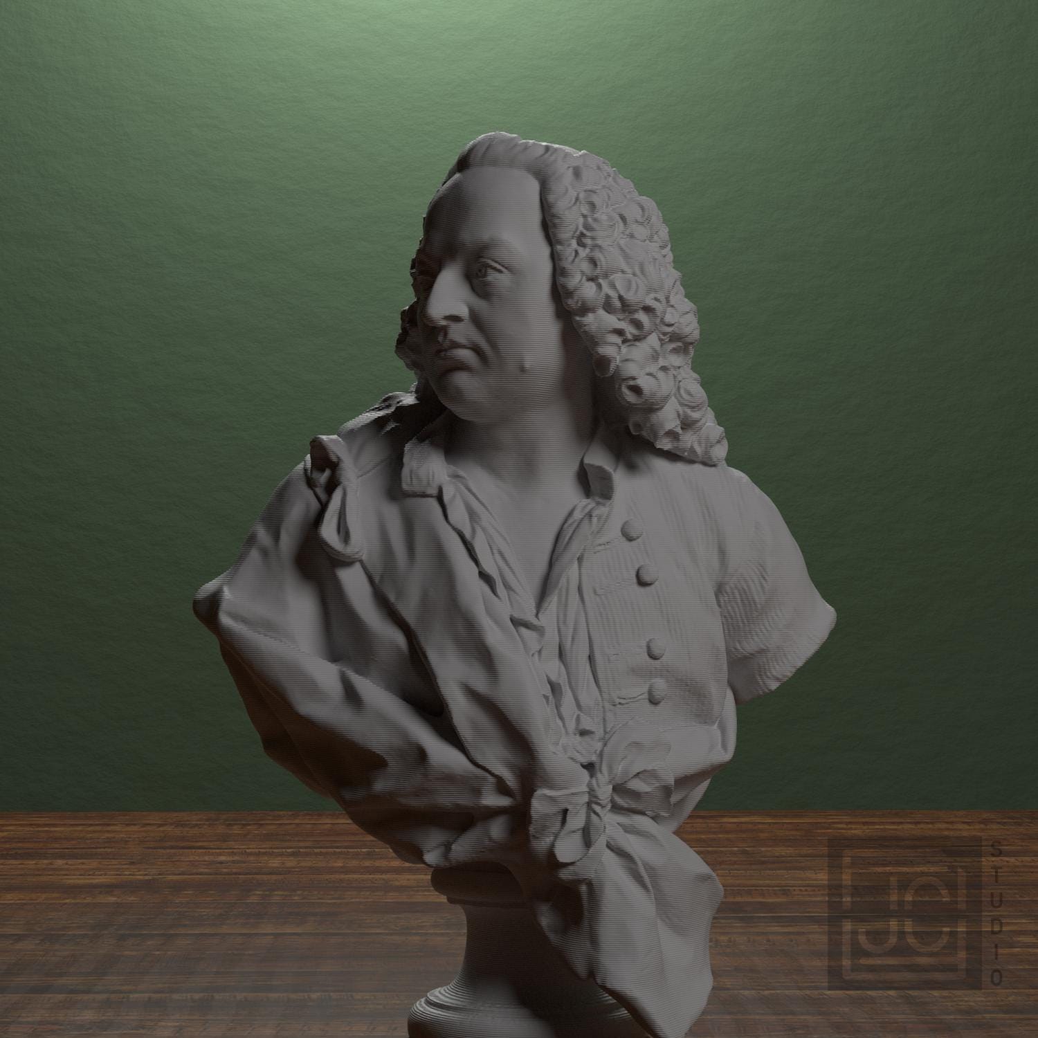 Martin Meytens the Younger 3D Printed Collectible Bust