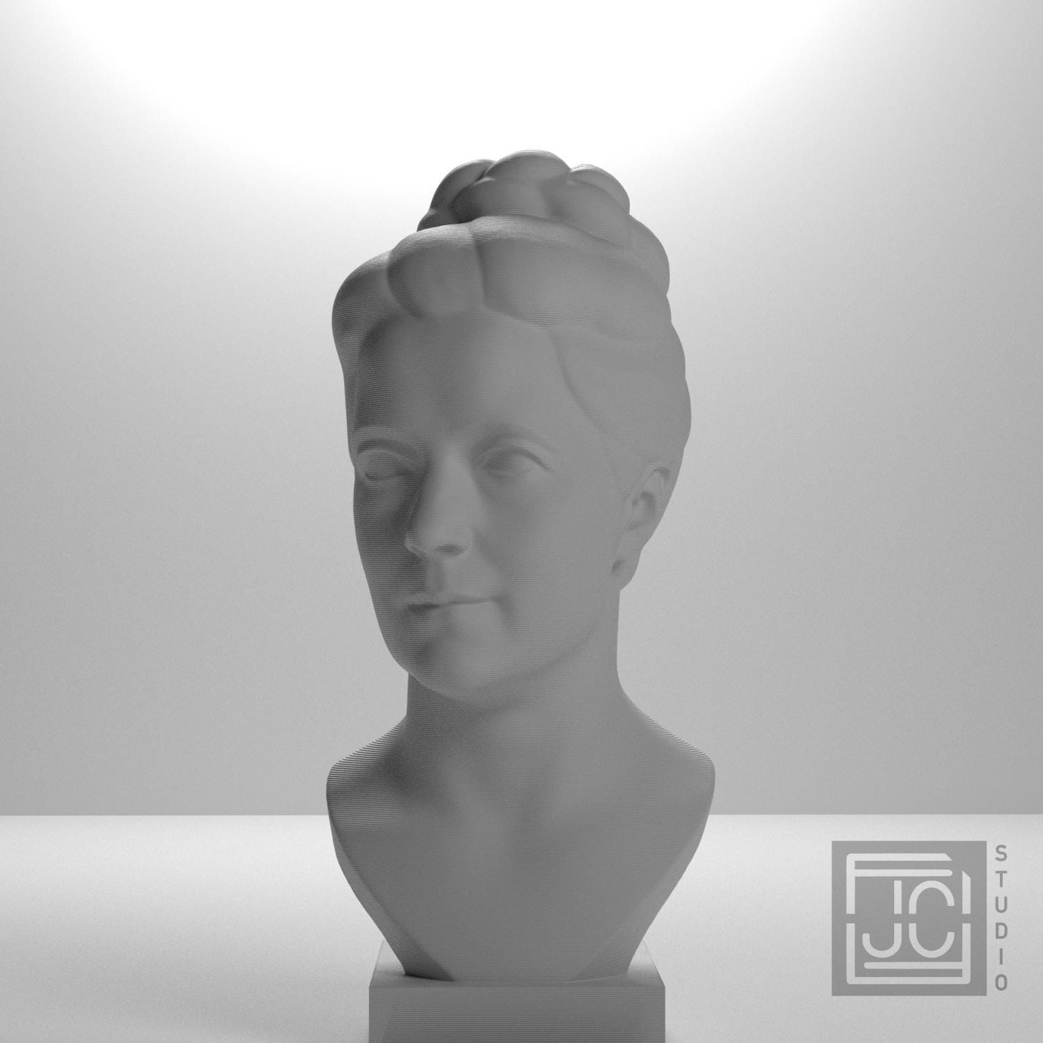 Selma Lagerlöf 3D Printed Museum Replica