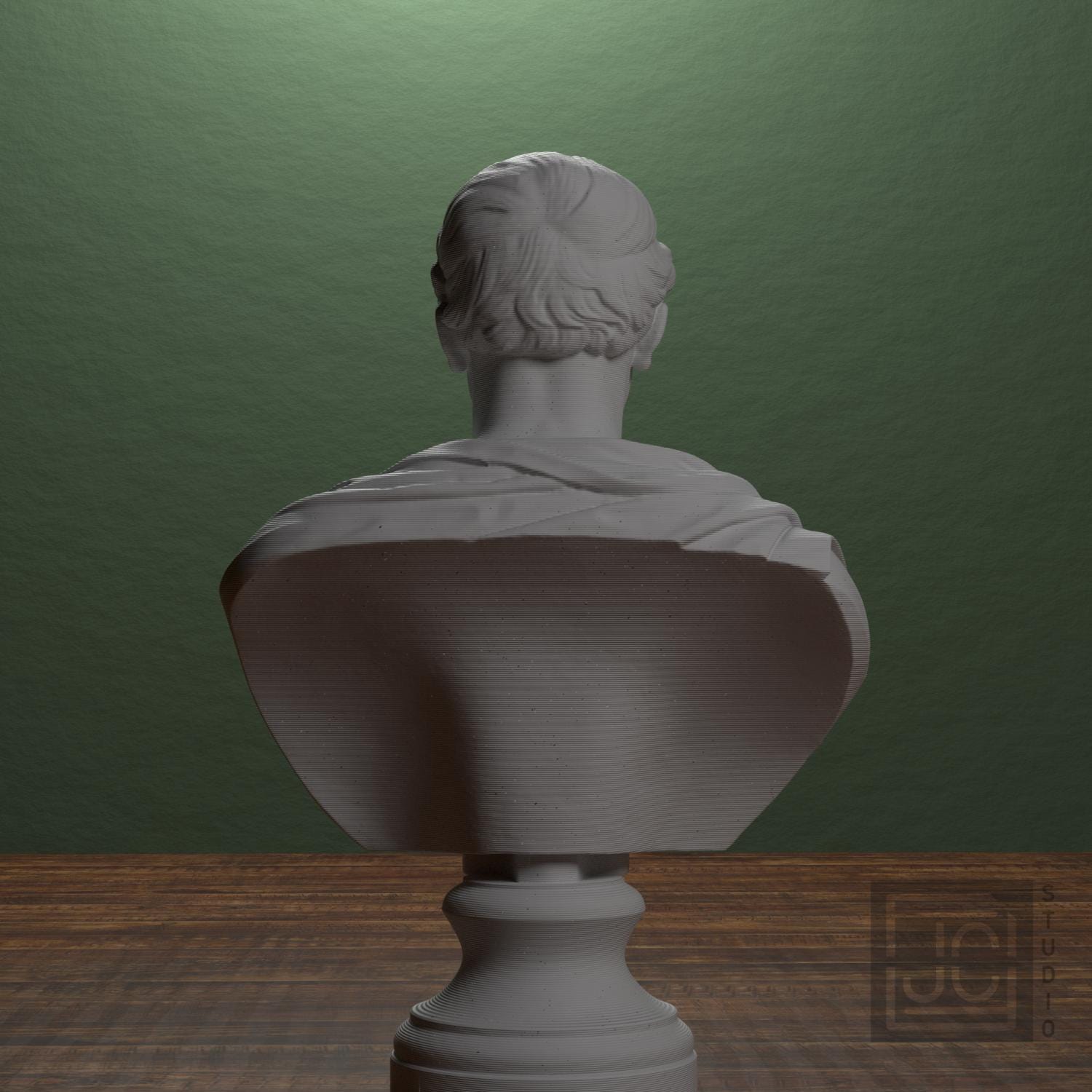 Nils Ericson 3D Printed Collectible Bust