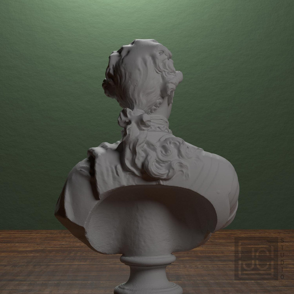 Carl XIII, King of Sweden 3D Printed Collectible Bust