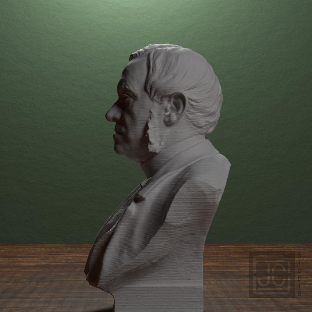 Louis Gerard de Geer 3D Printed Collectible Bust