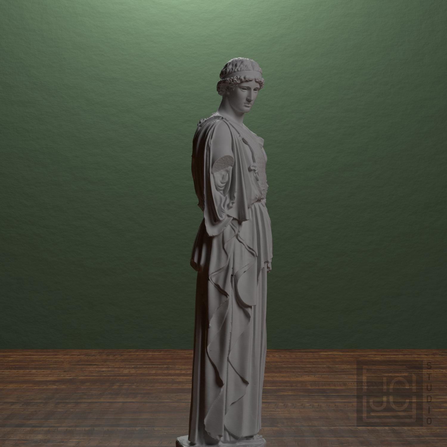 Lemnian Athena 3D Printed Collectible Bust