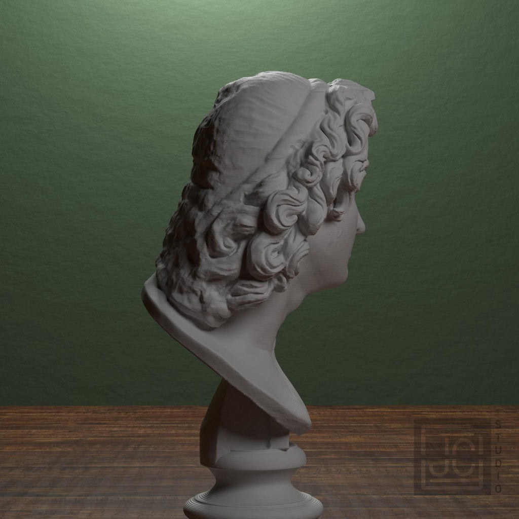 Alexander the Great as Helios 3D Printed Museum Replica