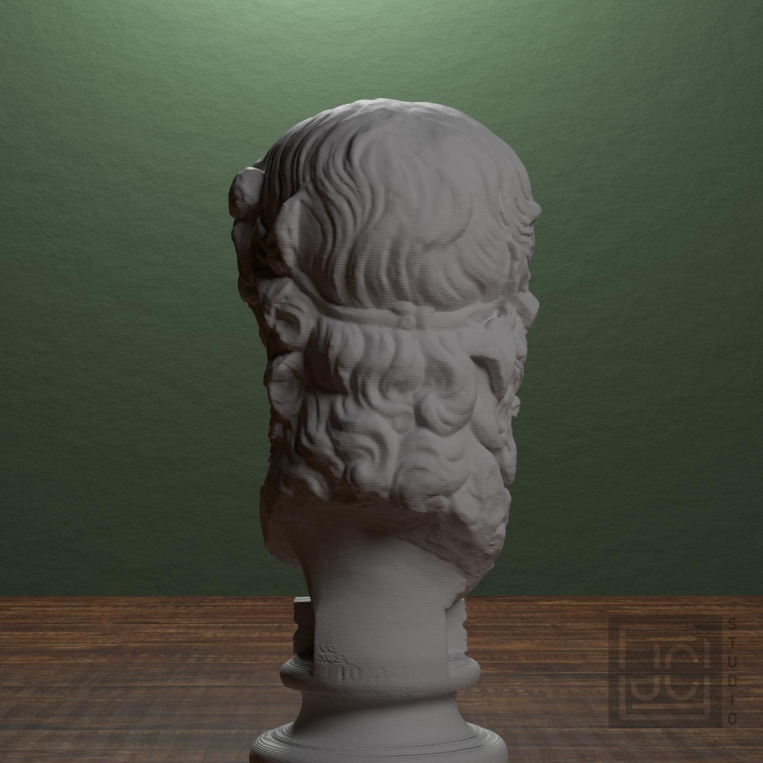 Dionysus 3D Printed Collectible Bust