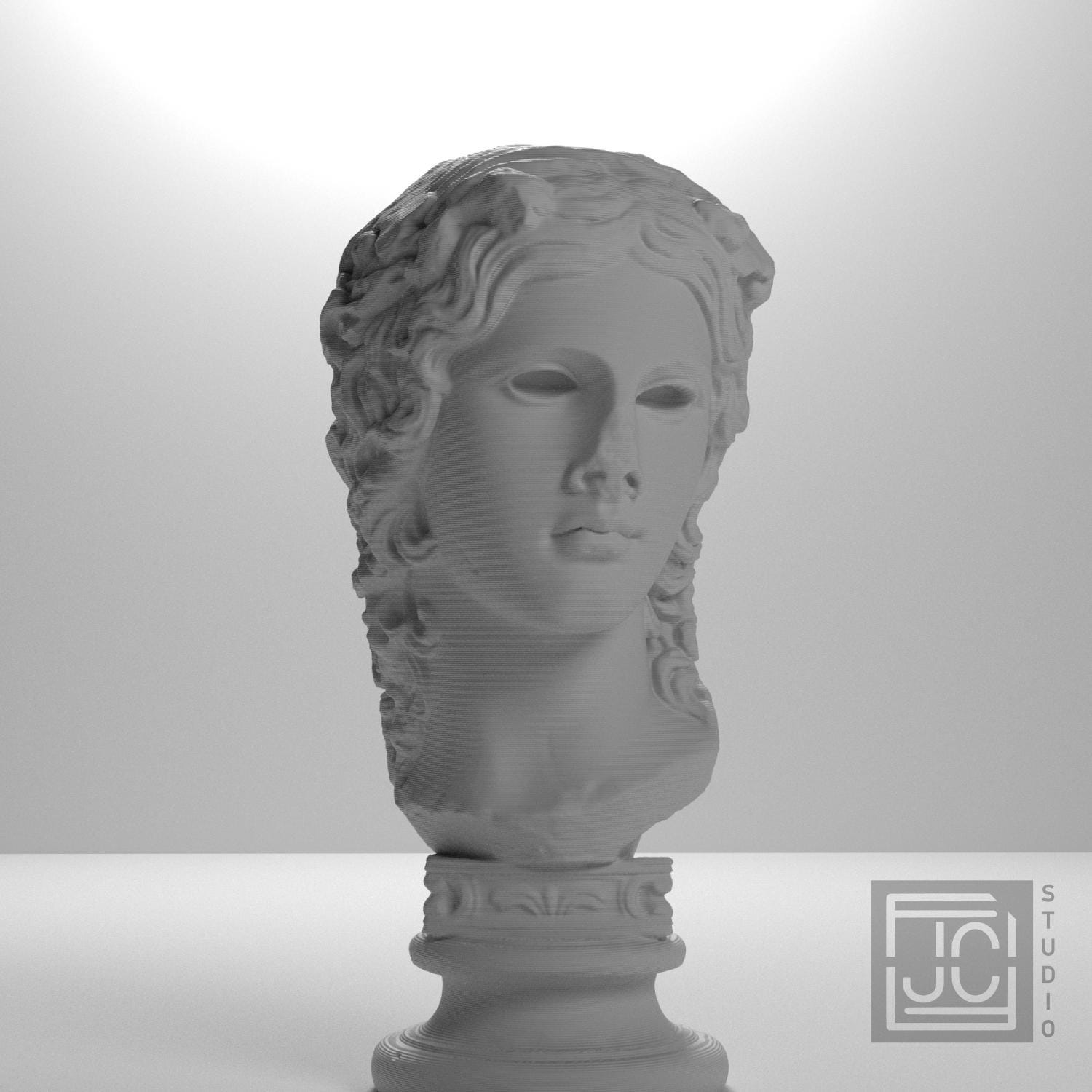 Dionysus 3D Printed Collectible Bust