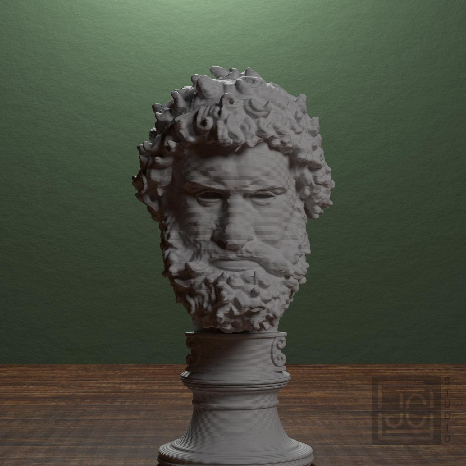Olympian Boxer (?) 3D Printed Collectible Bust