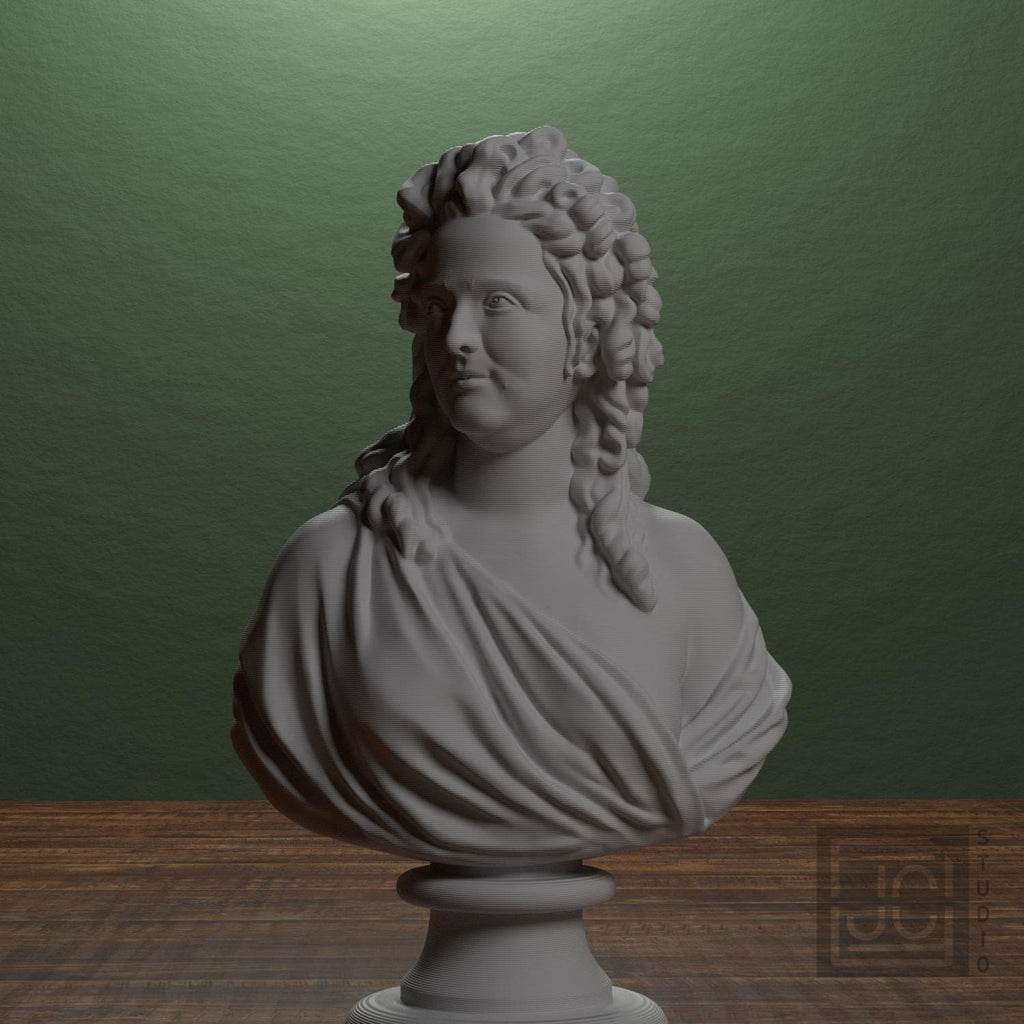 Madame de Wailly née Adelaide-Flore Belleville 3D Printed Collectible Bust