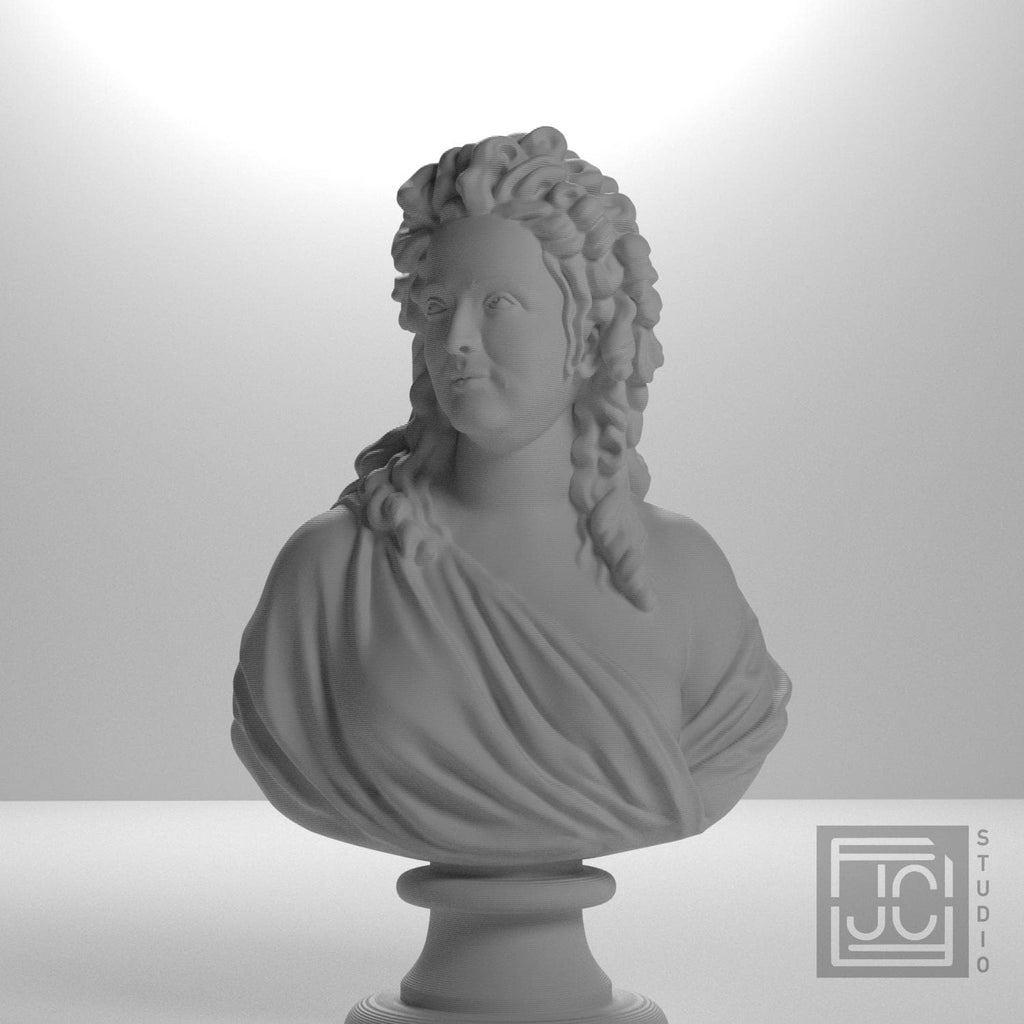 Madame de Wailly née Adelaide-Flore Belleville 3D Printed Collectible Bust