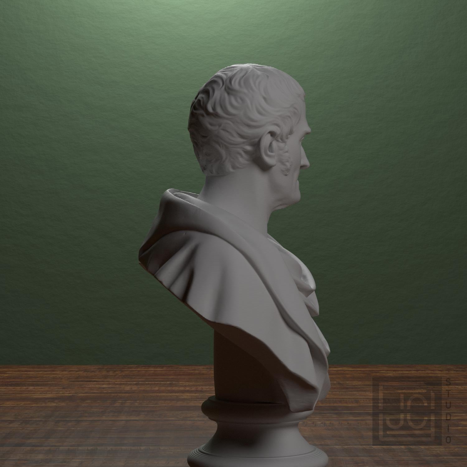 Pehr Henrik Ling 3D Printed Collectible Bust