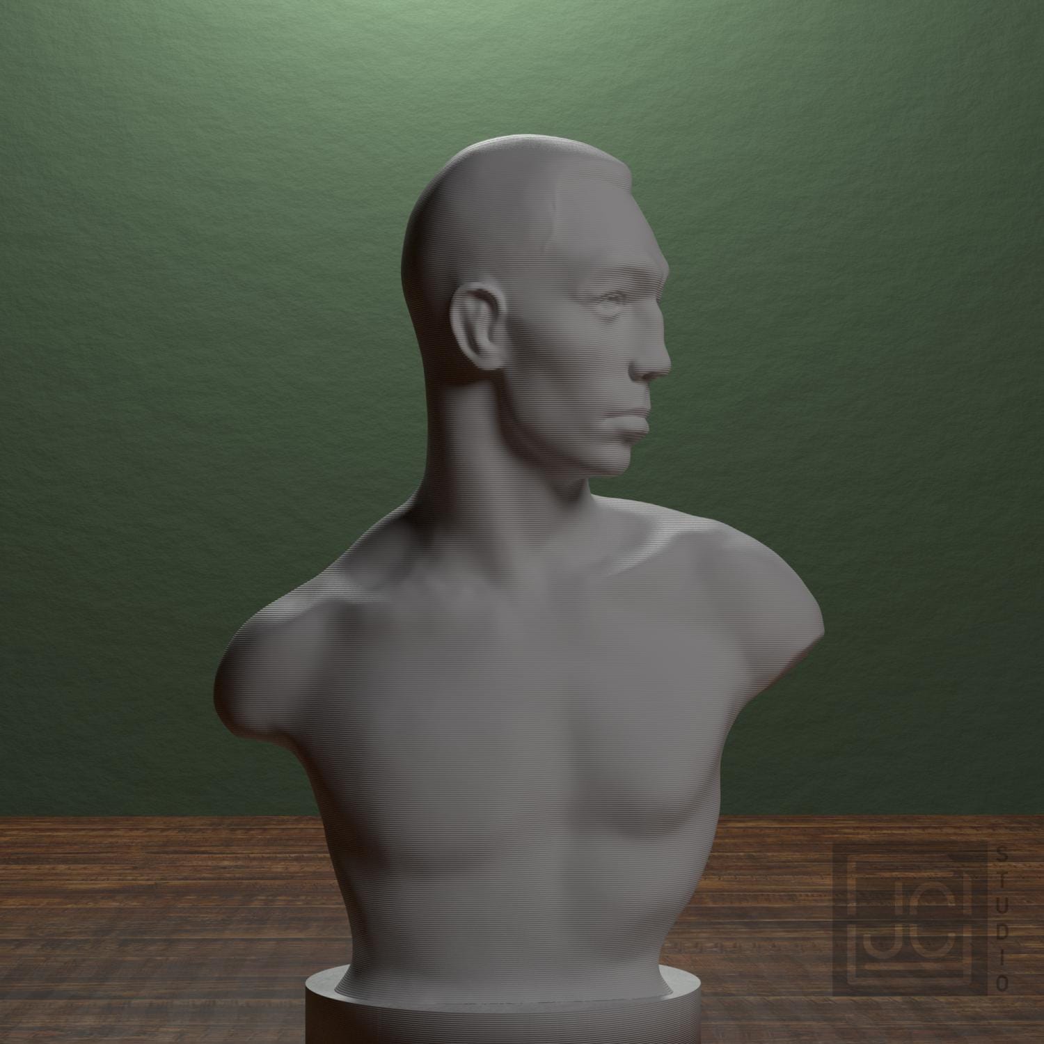 Emil Andreasen, The Boxer 3D Printed Collectible Bust
