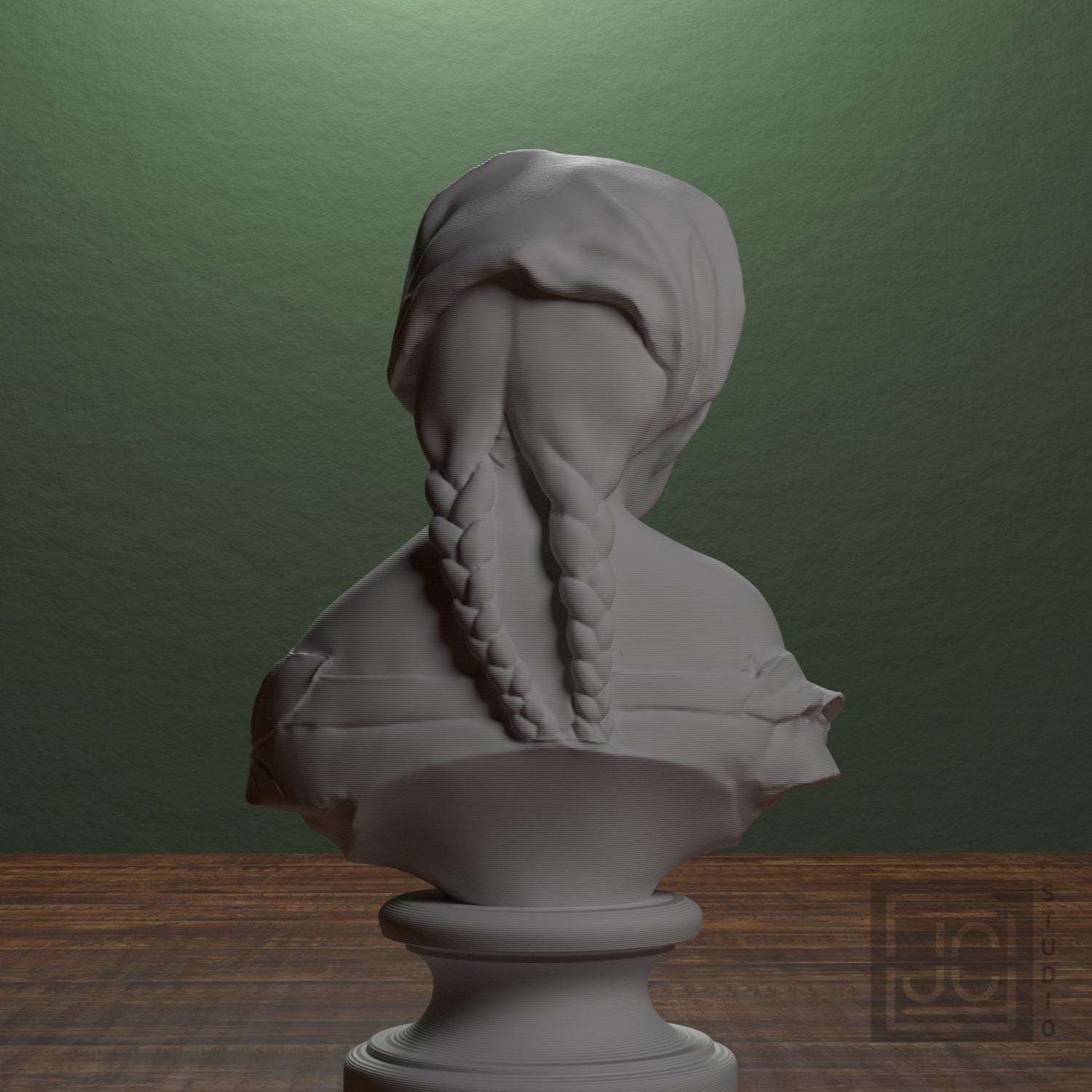 La Petite Pensee 3D Printed Collectible Bust