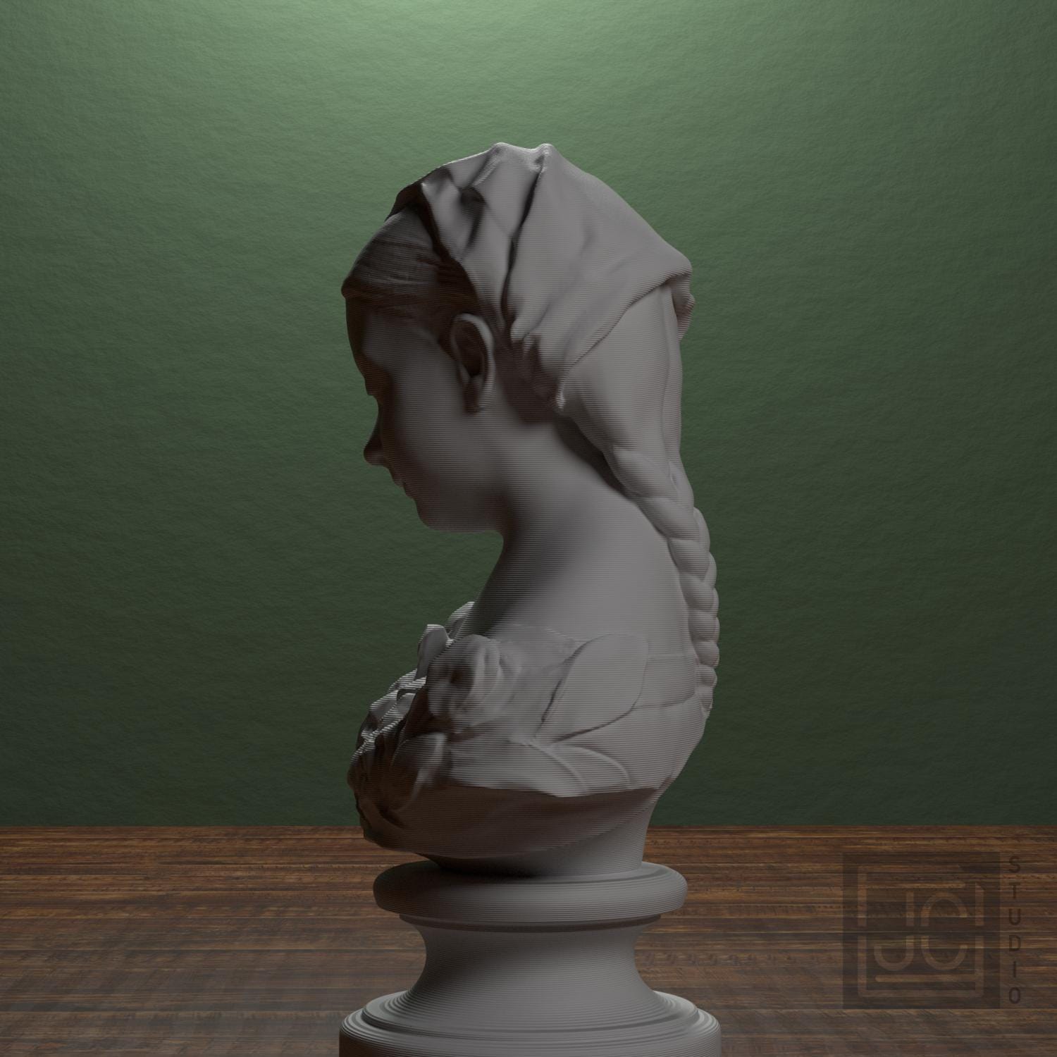 La Petite Pensee 3D Printed Collectible Bust