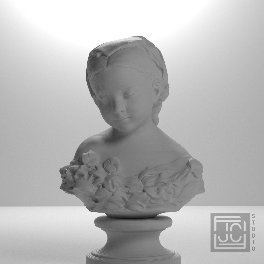 La Petite Pensee 3D Printed Collectible Bust