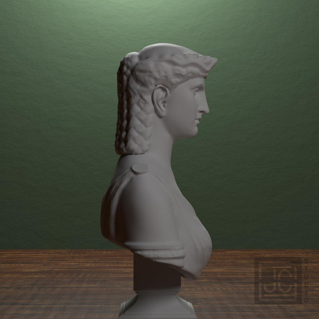 Cleopatra 3D Printed Collectible Bust